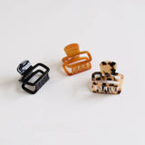 Minimalist Acetate Square Medium Hair Clip MK2PPM6W6HCP666: C2