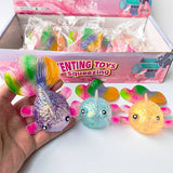 Maltose Goldfish Squeeze Toy Stress Relief fidget Toy-12unit: Maltose Goldfish