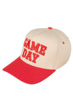 C.C GAME DAY Embroidered Cotton Baseball Cap: Navy