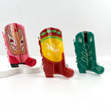 Cowboy Boots Acrylic Hair Claw Clip: F