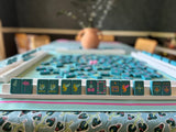 PEACE LOVE MAHJONG OG Mahj Tiles - Totally Teal: Totally Teal