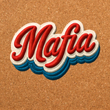 Buffalo Bills Mafia Stitch-Look Merit Badge Die Cut Sticker: Die-Cut / 2.5x3 inches / White