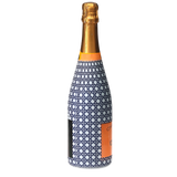 Navy & White Cane  Champagne