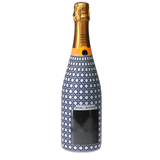 Navy & White Cane  Champagne