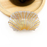Crystal Shell Claw Clip, Ocean Creatures Hair Clip: Pink