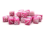 Old School 36ct 12mm D6 Dice Set: Vorpal - Pink & White