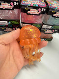 Sequin Glitter jellyfish squishy sensory toy-no brand: Jelly Green-Highly recommended