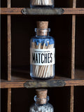 BLUE APOTHECARY MATCHES - MINI