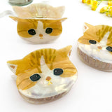 Adorable 3D Cat Acetate Hair Claw Clip – Cute & Quirky Style: Yellow