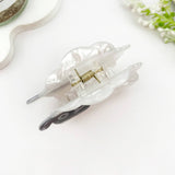 Cute Soft Lamb Animal Print Hair Claw Clip: White