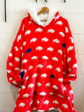 THE GOOD GAME BUFFALO SHERPA HOODIE BLANKET