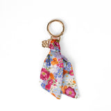 Floral Satin Keychain: Primrose Petals