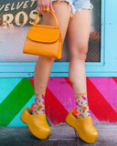DITSY FLORAL SHEER SOCK