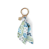 Floral Satin Keychain: Countryside Blooms