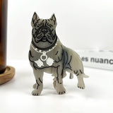 Cute Dog Series Claw Clip, Chow Chow Dalmatian Hair Clip: Bullfight
