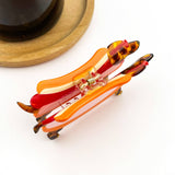 Creative Hot Dog Hair Claw Clip, Acetate Animal Hair Clip: Dachshund