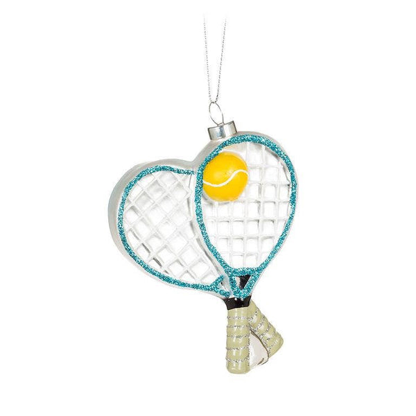 TENNIS RACQUET ORNAMENT