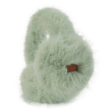 Solid Color Long Fur Winter Earmuff: IVY / ONESIZE