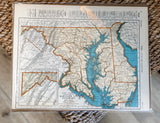 VINTAGE MAPS - USA STATES