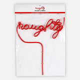 Word Straw - Naughty