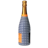 Navy & White Cane  Champagne