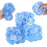 Maltose sequin snowflake Squeeze Toy stress ball