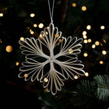 Quilled Mimosa Snowflake Paper Hanging Decoration