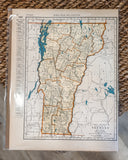 VINTAGE MAPS - USA STATES