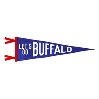 LET’S GO BUFFALO PENNANT