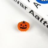 Orange Pumpkin Hair Clip,Halloween Claw Clip: Medium