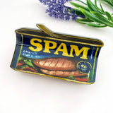 Spam Can Print Hair Claw Clip Novelty Food Cute: Black