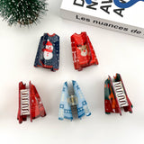 Sweater Style Hair Clip, Christmas Claw Clip: B