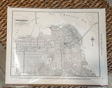 VINTAGE MAPS - US CITIES
