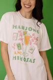 MAHJONG & MIMOSAS TEE