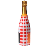 Red & White Gingham  Champagne