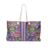 Britt Mills Mahjong Tote Bags: Aria (Blue)