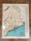 VINTAGE MAPS - USA STATES