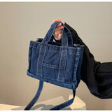 Vintage Simple Small Shoulder Bags MK2BLW6W10BBG803: Dark Blue
