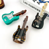 Electric Guitar Claw Clip, Musical Instrument Hair Clip: Green