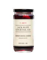 JACK RUDY COCKTAIL CO.  BOURBON CHERRIES