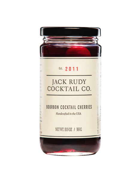 JACK RUDY COCKTAIL CO.  BOURBON CHERRIES