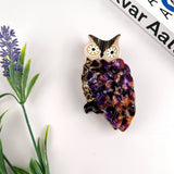 Owl Hair Clip,Animal Claw Clip