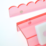 ROSE SCALLOPED MAHJONG RACKS