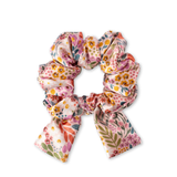 Satin Scrunchie: Countryside Blooms