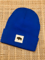 BUFFALO BEANIE - BLACK BUFFALO