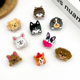 Mini Dog Series Hair Claw Clips, Cute Puppy Animal Hair Clip: K