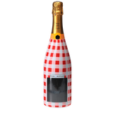 Red & White Gingham  Champagne