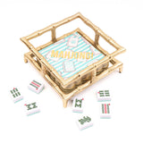 MAHJONG STRIPED COCKTAIL NAPKINS