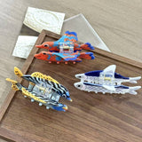 Colorful Fish-Shaped Hair Claw, Sardine Hair Clip: Sardine