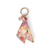 Floral Satin Keychain: Waterfall Floral